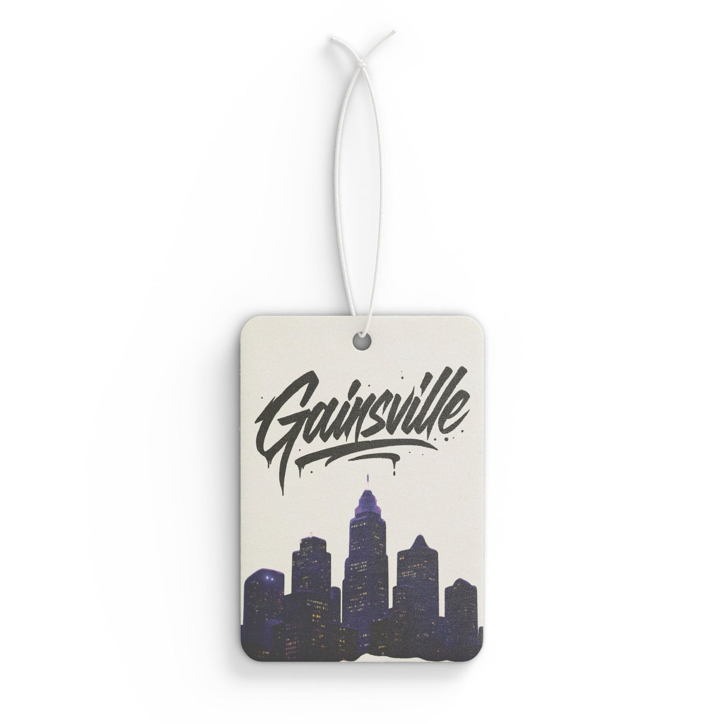 Gainsville Graffiti Skyline Car Air Freshener