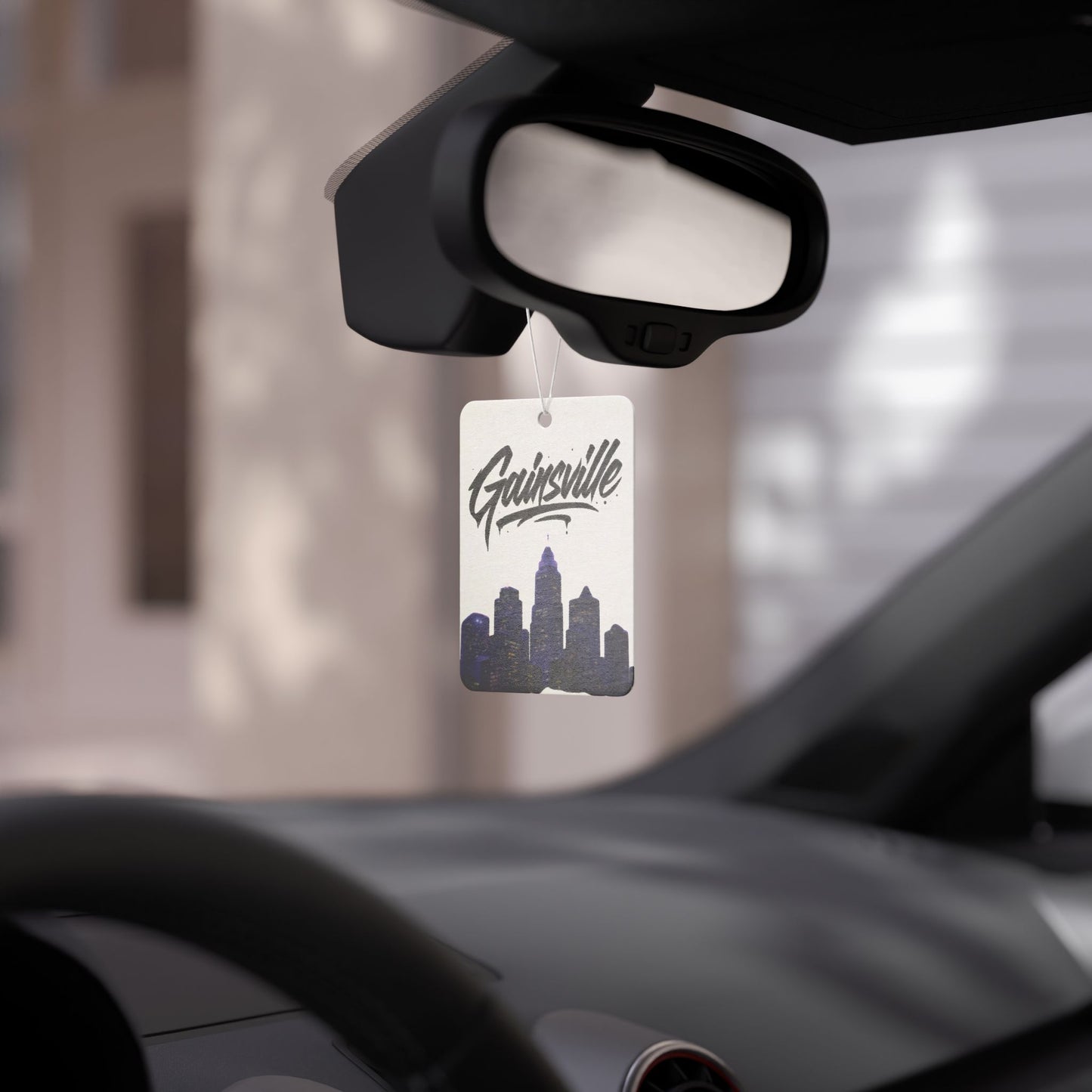 Gainsville Graffiti Skyline Car Air Freshener