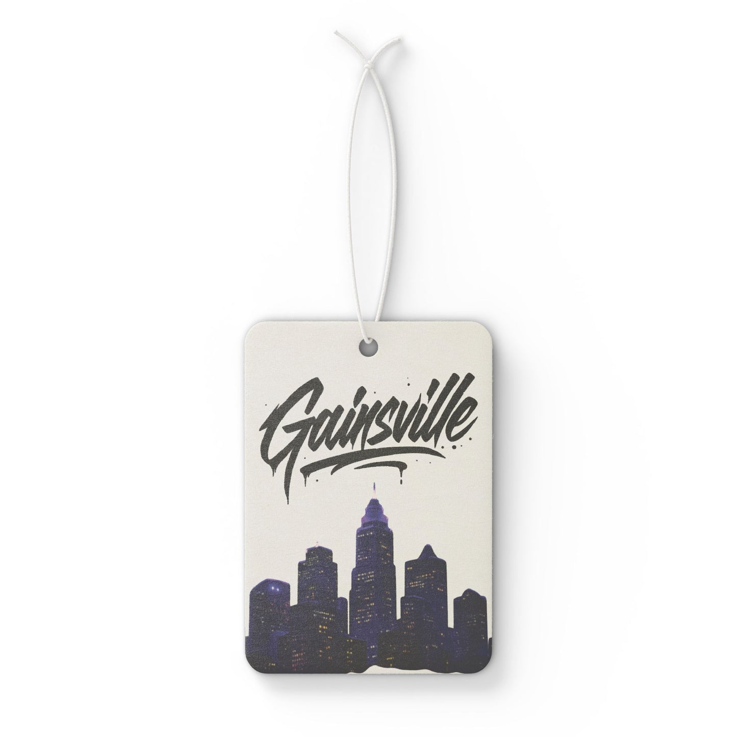 Gainsville Graffiti Skyline Car Air Freshener