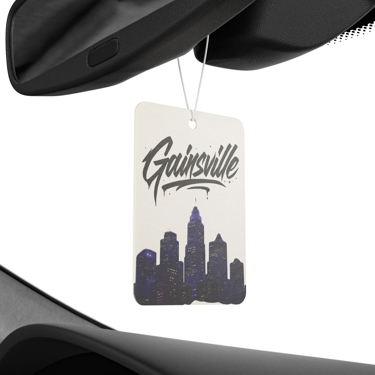 Gainsville Graffiti Skyline Car Air Freshener